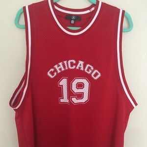 Missguided Chicago Jersey Tank Too